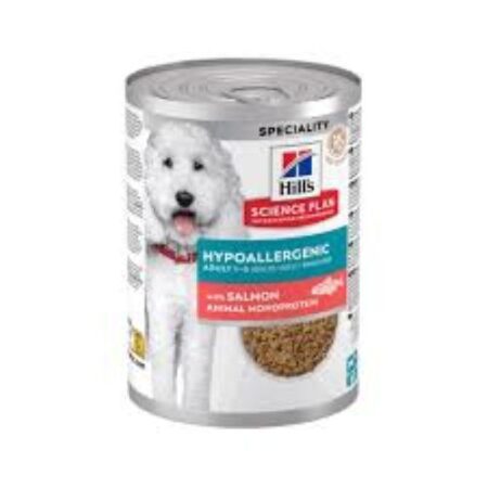 HILLS DOG HYPOALLRGENIC SALMON 363g