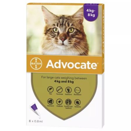 BAYER ADVOCATE SPOT ON CAT 4 - 8KG