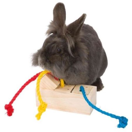 TRIXIE WOODEN SNACK CUBE16 X 6 X 7CM