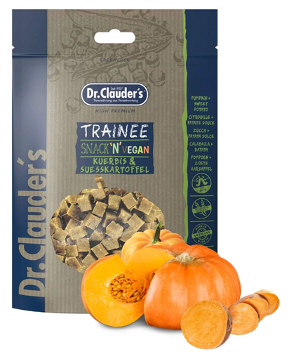 DR CLAUDER VEGAN TREATS PUMPKIN SWT POTATO 80g