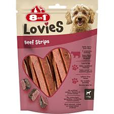 8in1 LOVIES BEEF STRIPS 80g