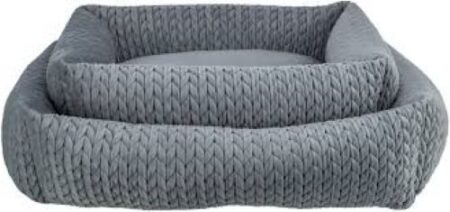 TRIXIE LIVIA SQUARE BED 80x60cm GREY