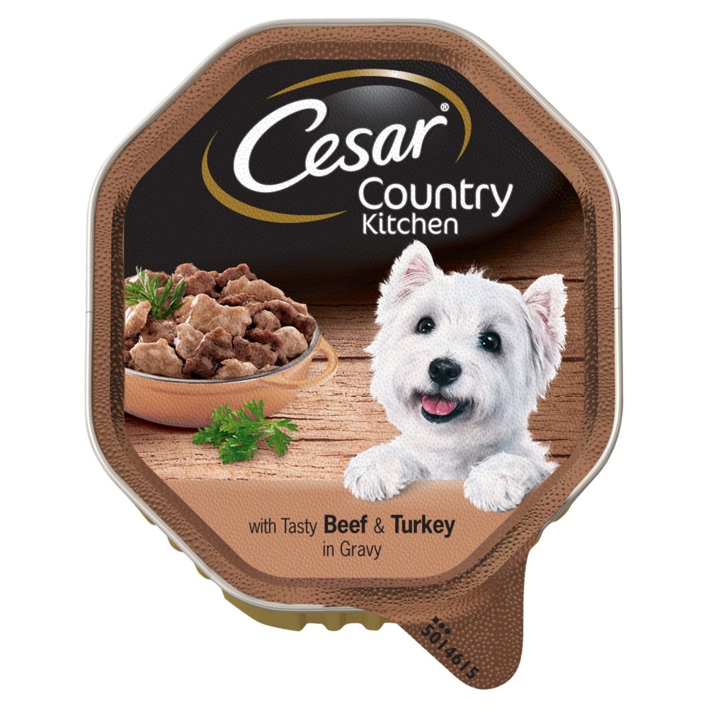 CESAR CLASSIC IN GRAVY, BEEF & TURKEY 150G