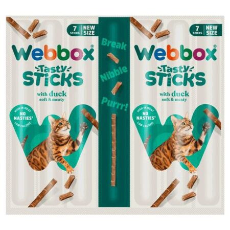 WBX CAT STICKS DUCK 7 x 5g