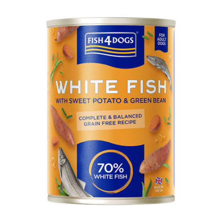 FISH4DOGS WET WHT-FISH / POTATO 395g
