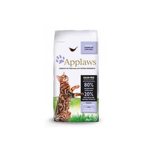 APPLAWS CAT DRY CHCK/DUCK 2KG - PetEssentials