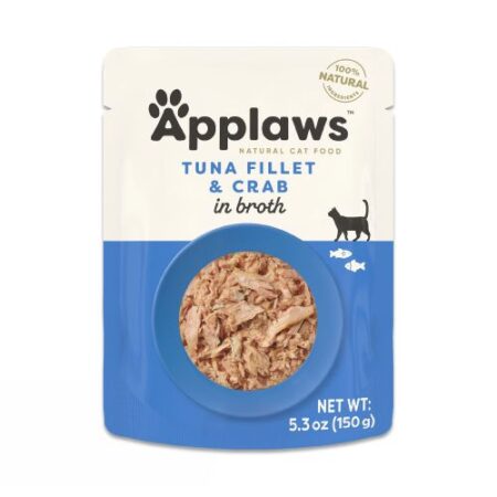 APPLAWS CAT POUCH TUNA CRAB 70g