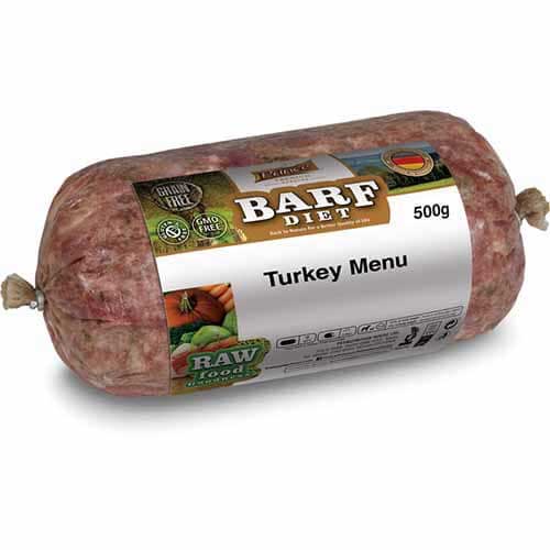 BARF RAW FOOD TURKEY 500G - PetEssentials