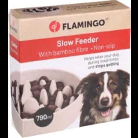 FLAMINGO SLOW FEEDER 790ML