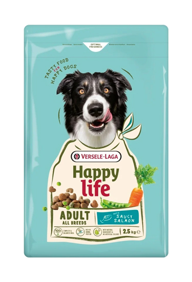 HAPPY LIFE DOG SALMON 2.5KG