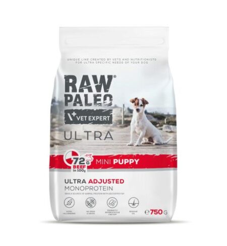 RAW PALEO MINI PUPPY BEEF 750G