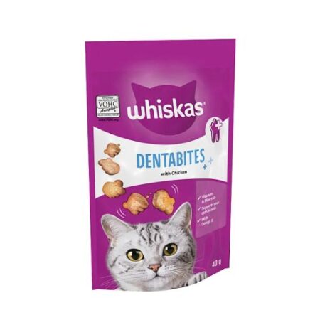 WHISKAS DENTA BITES CHICKEN 40G