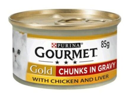 GOURMET GOLD CHICK/LIVER 85g