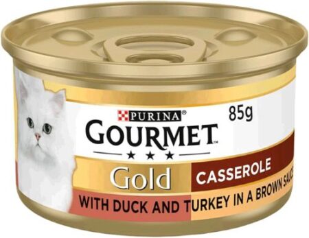 GOURMET GOLD DUO DUCK/TURKEY 85g