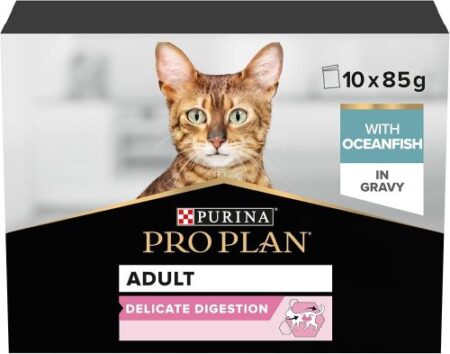 PRO PLAN WET DELICATE FISH 10x85g