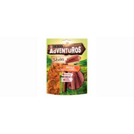 PURINA ADVENTUROS BUFFALO STICKS 120G