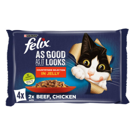 FELIX AGAIL MV BEEF 4x85g
