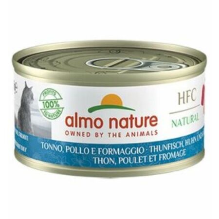 ALMO TUNA CHICKEN/CHEESE 70G