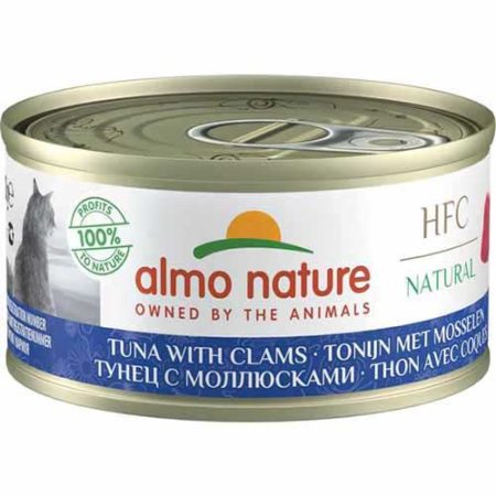 ALMO TUNA W/CLAMS 70G