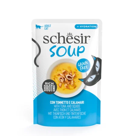 SCHESIR SOUP TUNA CALAMARI 40g