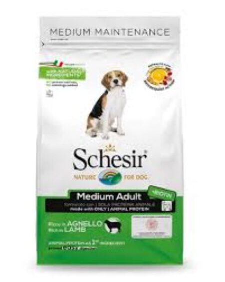 SCHESIR DOG MED LAMB 3KG