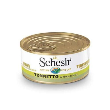 SCHESIR CAT TUNA IN BROTH 70G