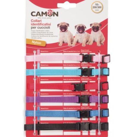 CAMON PUPPY COLLARS 6PCS