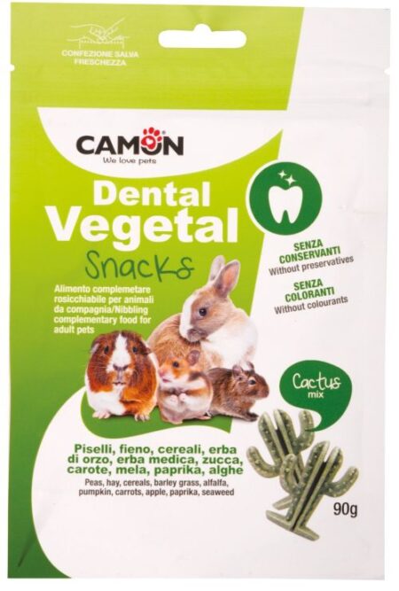 CAMON DENTAL TREATS CARROT S.BERRY 60g