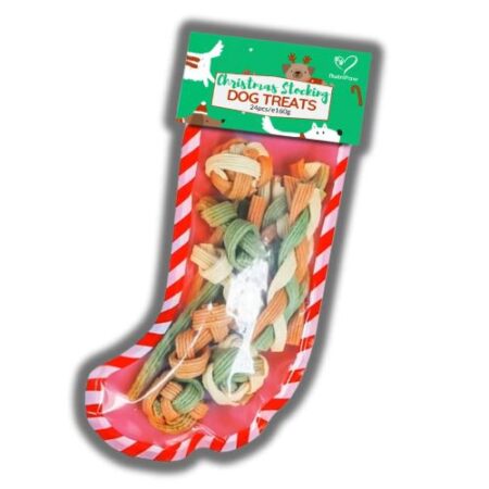 LEO PET XMAS SOCK TREATS 124g