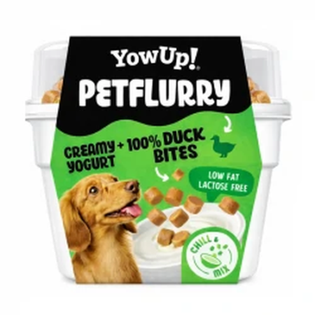 YOW UP DOG PETFLURRY DUCK 125g