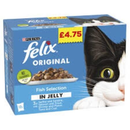 FELIX FISH IN JELLY 12x85G