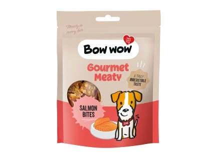BOW WOW SALMON BITES 60g