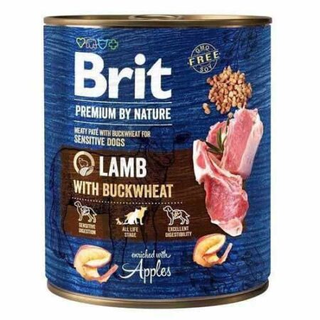 BRIT NATURE WET LAMB 800G