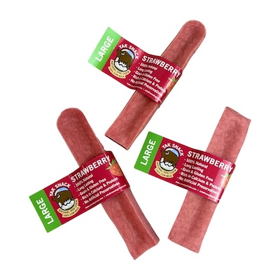 YAK SNACK S.BERRY LRG